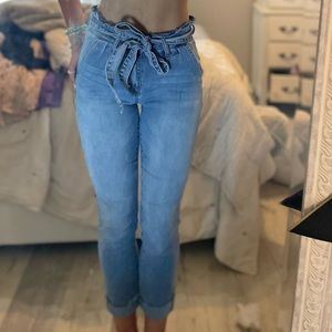 High Waisted Mom Jeans